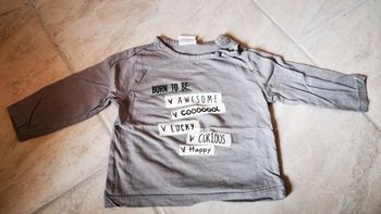 T-shirt à manches longues bébé garçon 9 mois