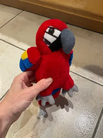 Peluche perroquet