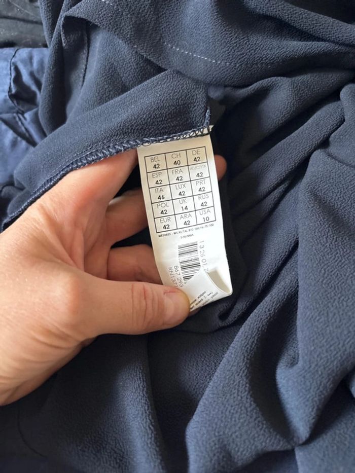 Blouse bleu marine - photo numéro 7