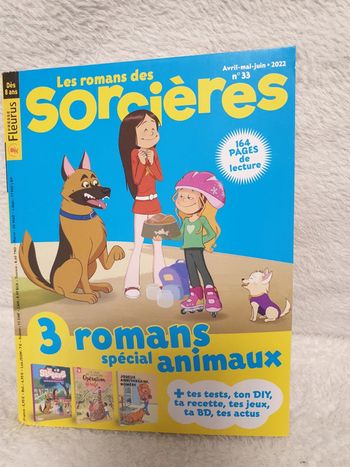 Livre Les romans des sorcières 2eme trimestre 2022 neuf