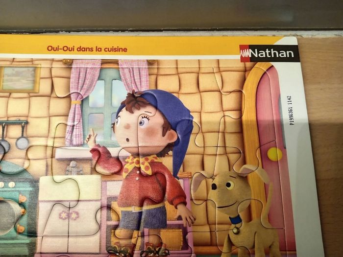 Puzzle 15 pièces oui-oui neuf - photo numéro 3