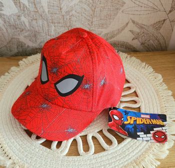 Casquette Spider-Man Marvel Rouge 6/9ans Neuve 