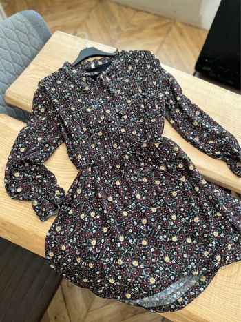 Robe à fleurs liberty taille unique S M L à fleurs col chic