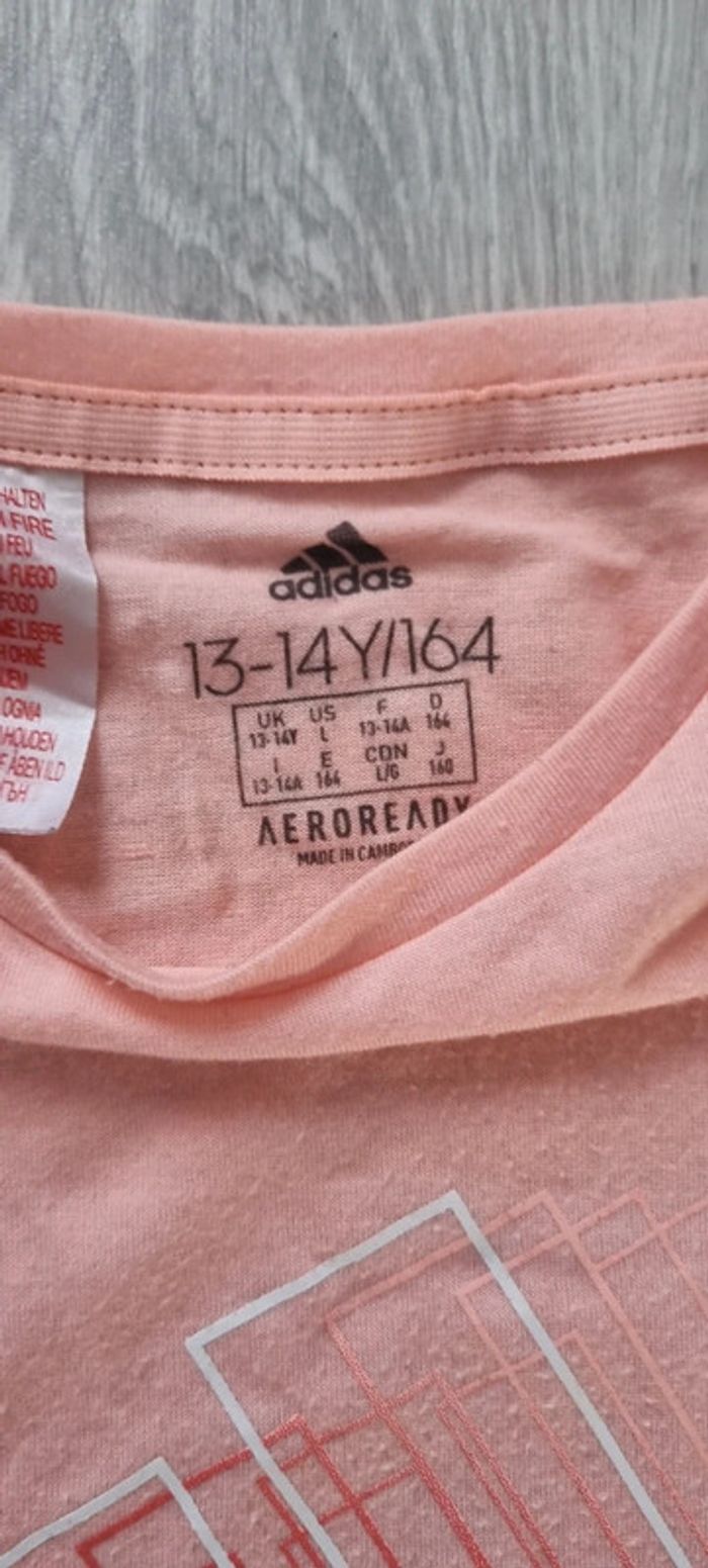 Tee-shirt Adidas 13/14ans 164cm - photo numéro 3