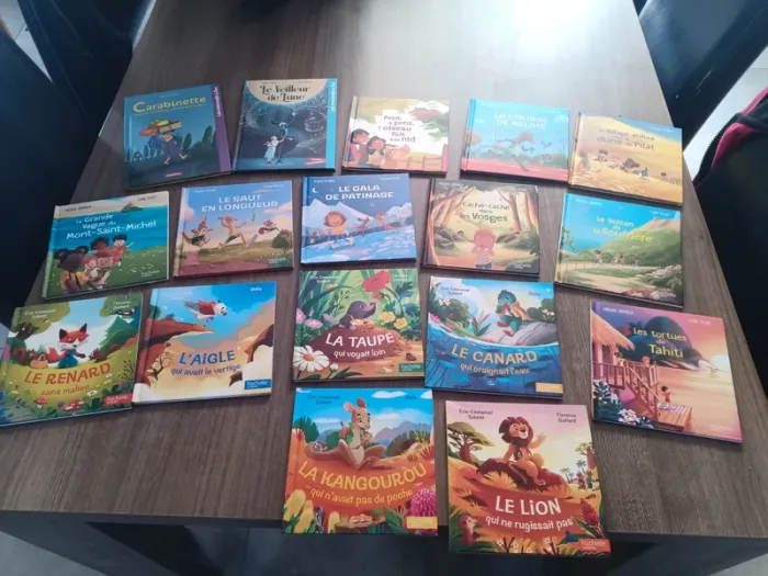 Lot de 17 livres McDo