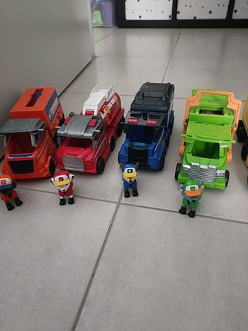 Le lot pat patrouille camion