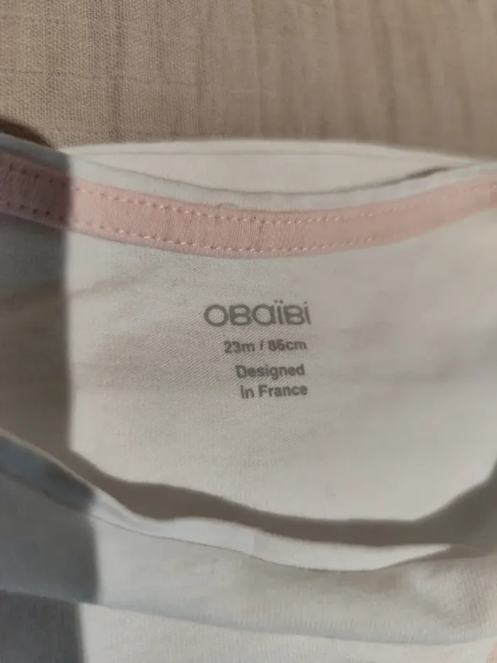 Tee shirt 24M/86cm obaïbi - photo numéro 4