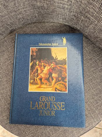  Grand Larousse Junior - Volume "Découvertes Junior" (Histoire/Antiquité) 
