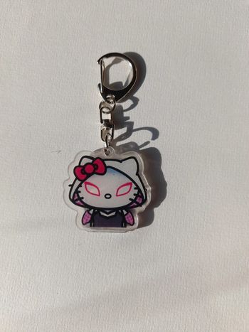 Porte clés hello kitty collab spider man