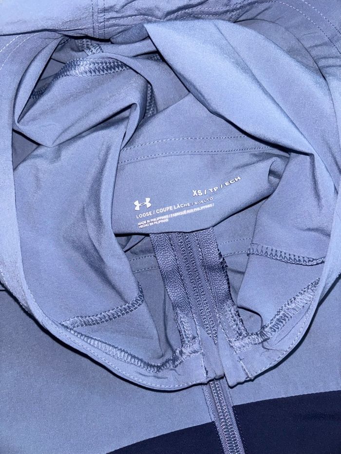 Veste de sport légère Under Armour - Bleu bicolore - Taille XS - photo numéro 2
