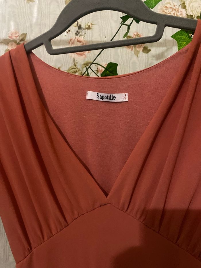 Robe longue sapotille - photo numéro 2