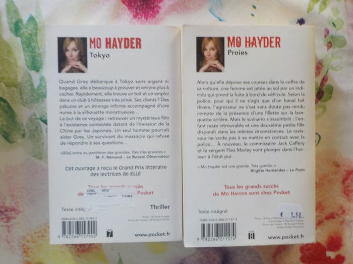 2 Mo HAYDER TOKYO et PROIES Ed. Pocket - photo numéro 4