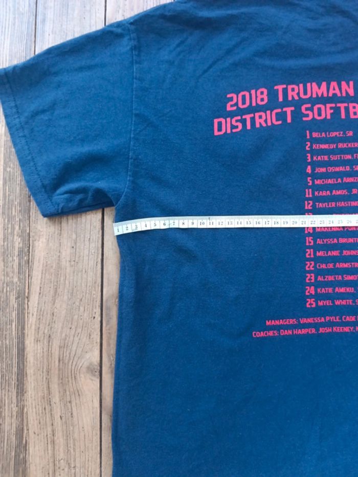 T-shirt Patriots softball usa 2018 M - photo numéro 6