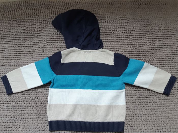 Gilet à capuche 12 mois Coudèmail - photo numéro 3