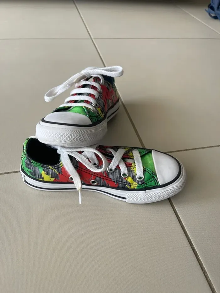 Baskets converse fille