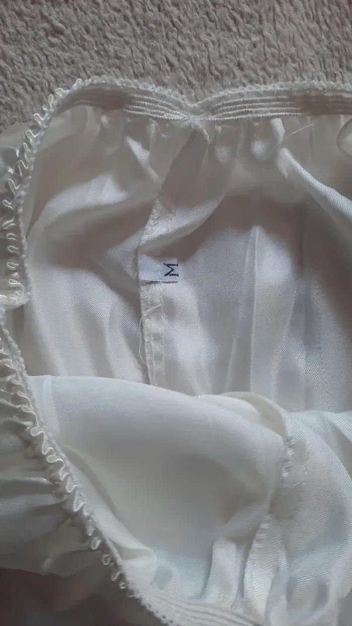 Pyjama short 100% pure soie - photo numéro 2