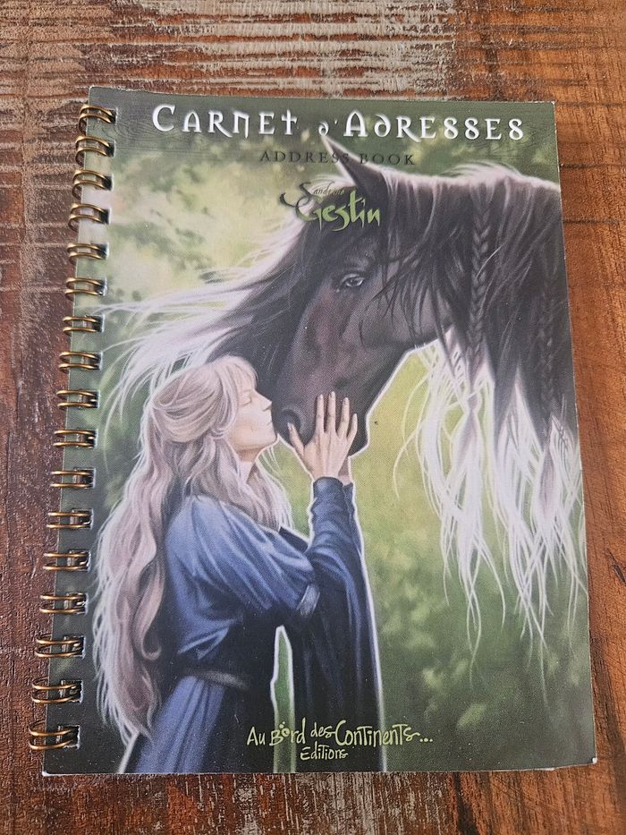 Carnet d'adresse alphabet