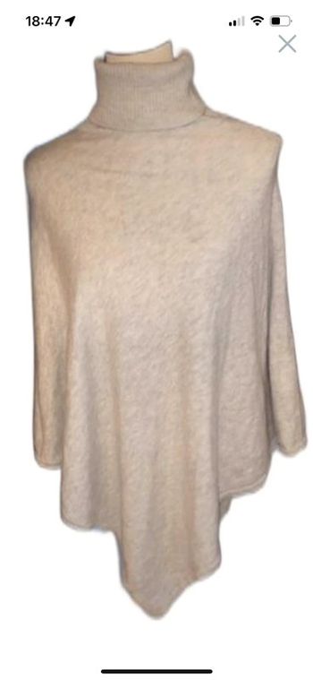Poncho/cardigan taille 40