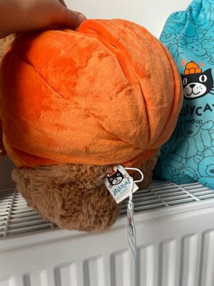 Peluche jellycat Ours Bartholomew Citrouilles 🎃 - photo numéro 8