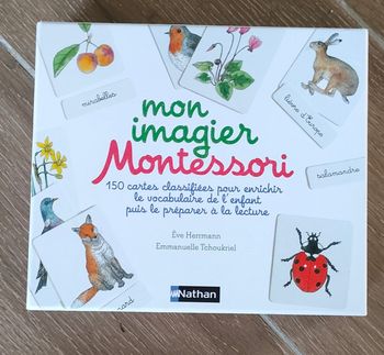 Imagier Montessori nathan