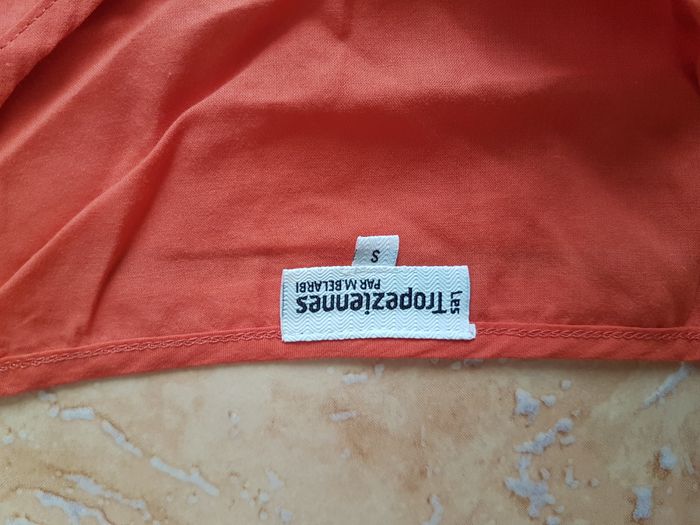 Robe de plage femme 36 (S) orange Les Tropéziennes - photo numéro 2