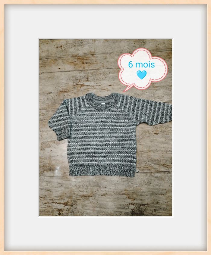Joli pull garçon 6 mois 68 cm