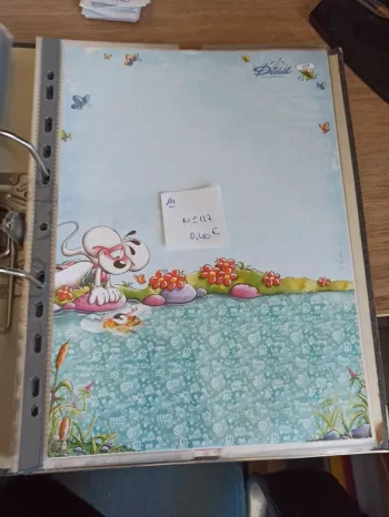 Feuille Diddl A4 117 0,40€