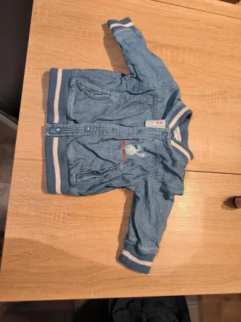 Veste imitation jean