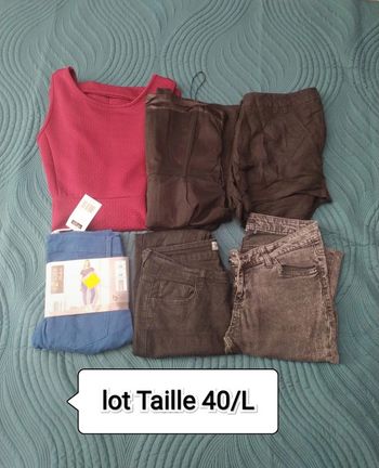 Lot vêtements femme 40/L