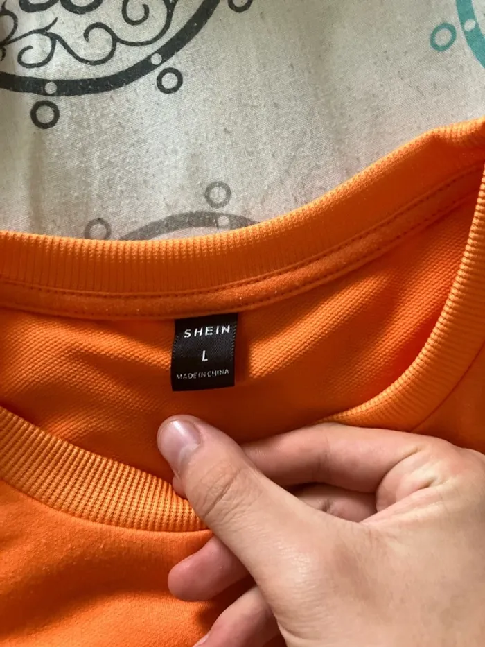 T shirt orange - photo numéro 2