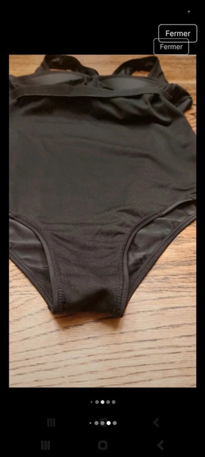 Maillot de bain Panther taille 40 noir et violet - photo numéro 16
