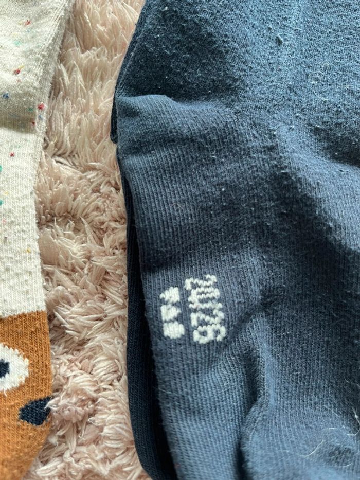 Lot de 2 paires de chaussettes longues Tape à l’œil taille 23/26 - photo numéro 2