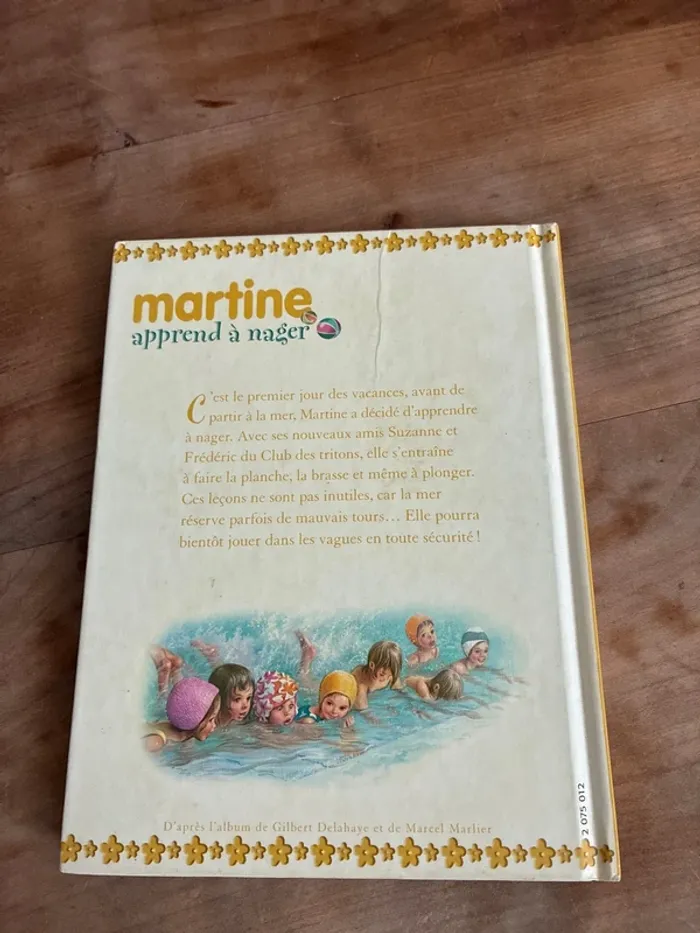 Martine apprend à nager - photo numéro 2