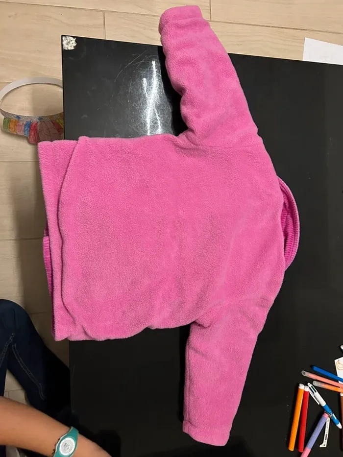 Manteau rose réversible 3 ans kokodo - photo numéro 2