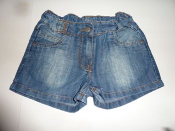 SHORT JEAN FILLE 10 ANS  