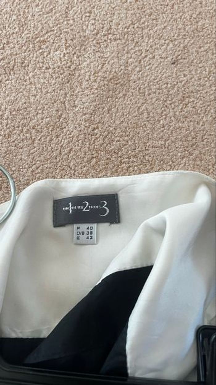 Robe. Habillée chic 123  en polyester et soie - photo numéro 4