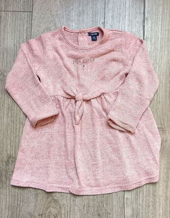 Robe 18 mois Kiabi "Mon coeur"