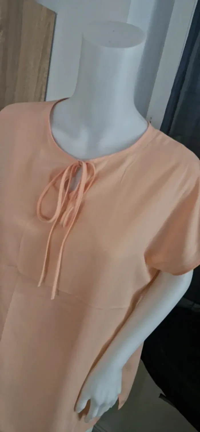 Magnifique haut beige la maison du jersey taille XL - photo numéro 2