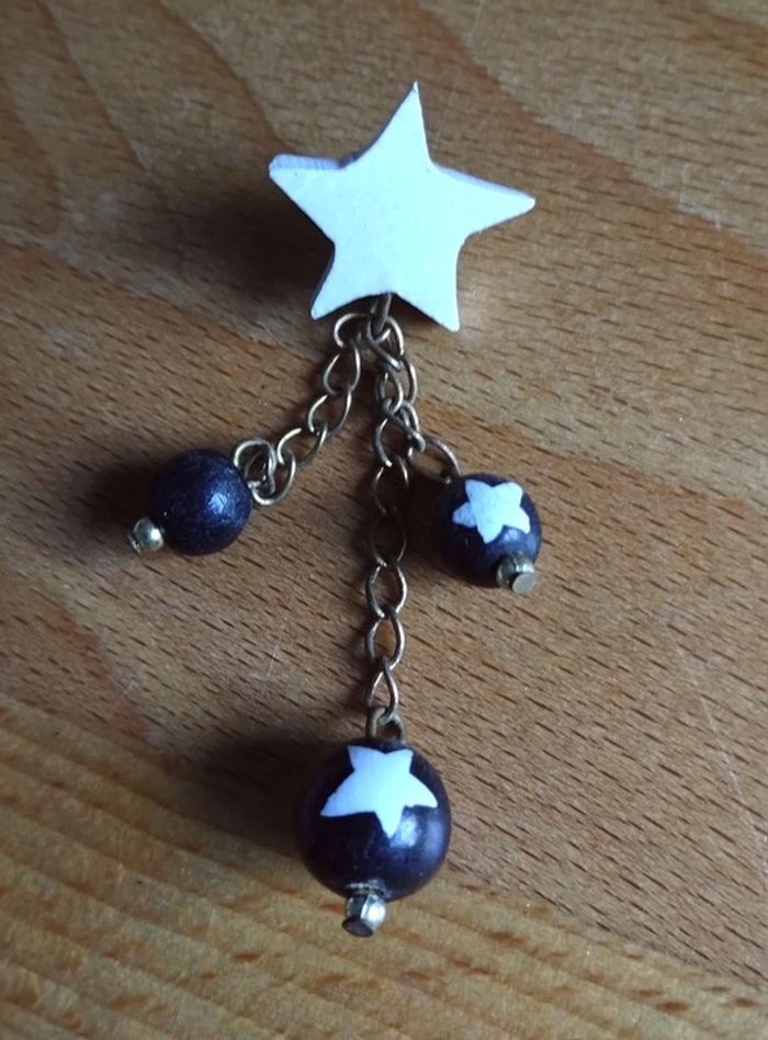 Boucles d'oreilles fantaisie guitare N2 - photo numéro 3