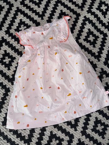 Magnifique robe cadet Rousselle 6 mois porté 1 à 2 fois