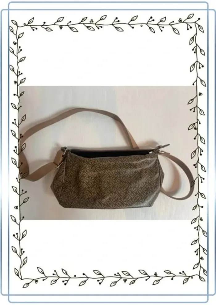 Sac à bandoulière marron Conte of Florence, bon état  , 25x15cm