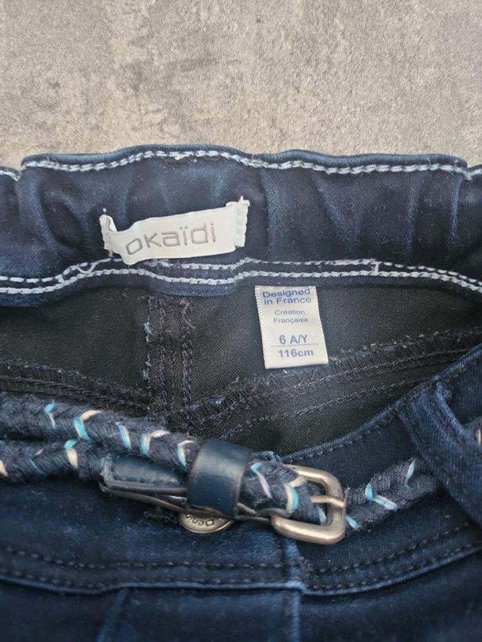 Jupe fille 6 ans okaidi très bon état - photo numéro 3