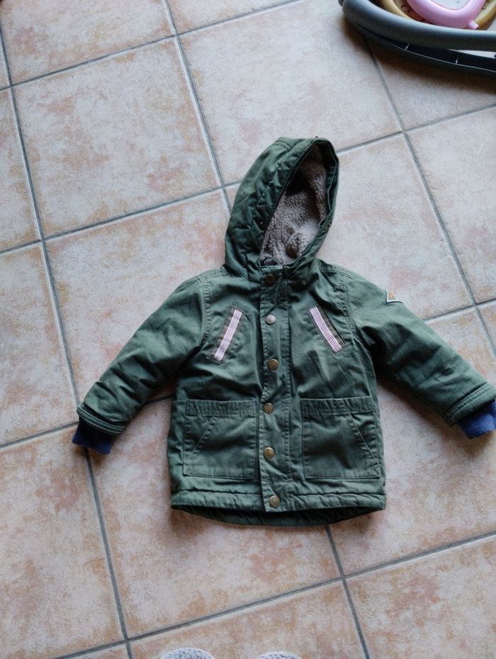 Manteau garçon 1/2 ans Poco Pianobien sympas avec capuche