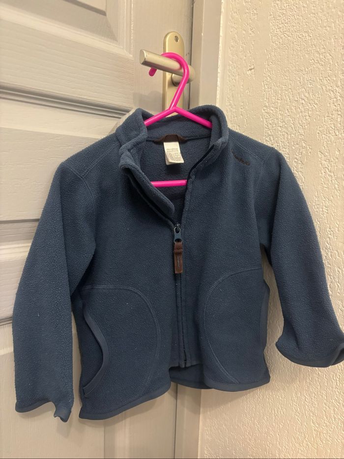 Polaire zippée quechua 2 ans