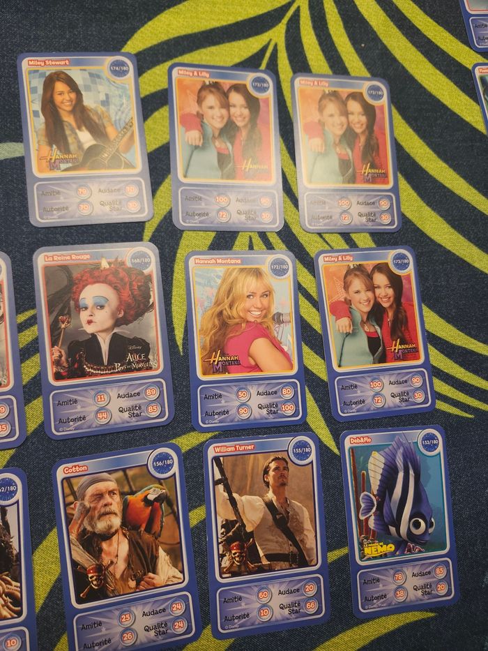 Lot cartes enfant disney auchan 2010 ou unité - photo numéro 8