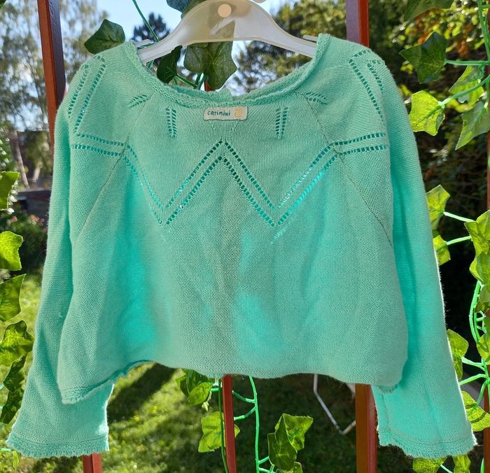 Gilet vert Catimini - photo numéro 2