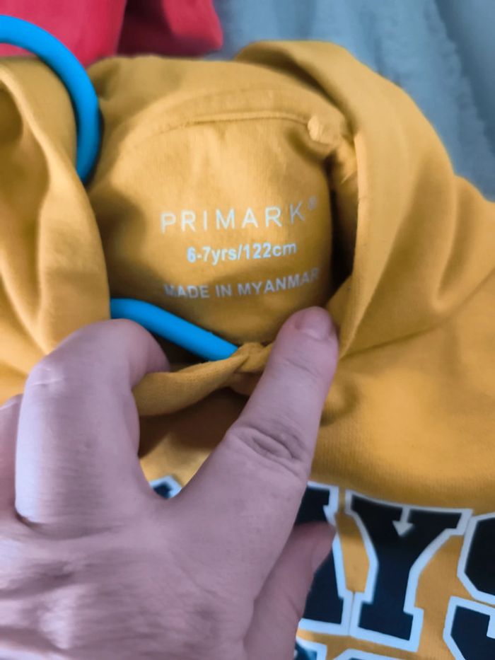 Sweat capuche 6/7 ans A110 - photo numéro 5