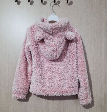 Veste doudou rose 5 ans