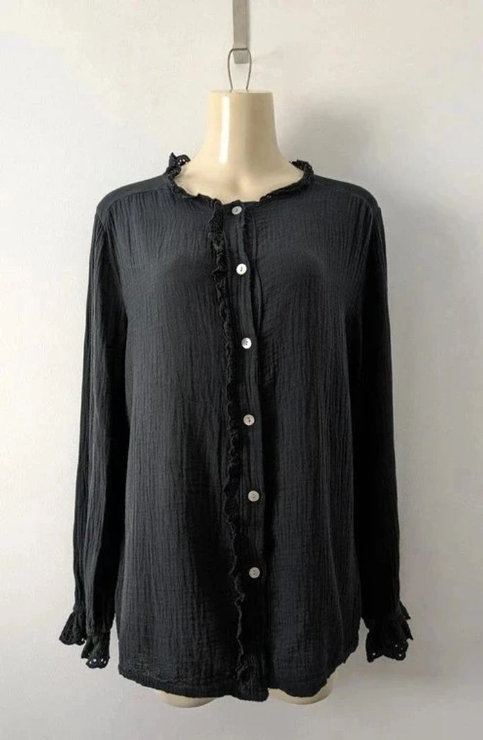 Chemisier blouse manches longues - By Coco - taille 42/44