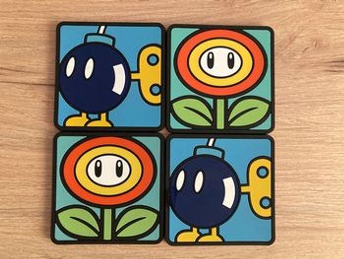 Sous-verres Mario Nintendo Club